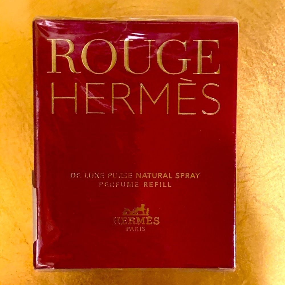 Hermes Rouge Parfum Recharge-vaporisateur refill natural spray. 7.5ml .25fl oz.